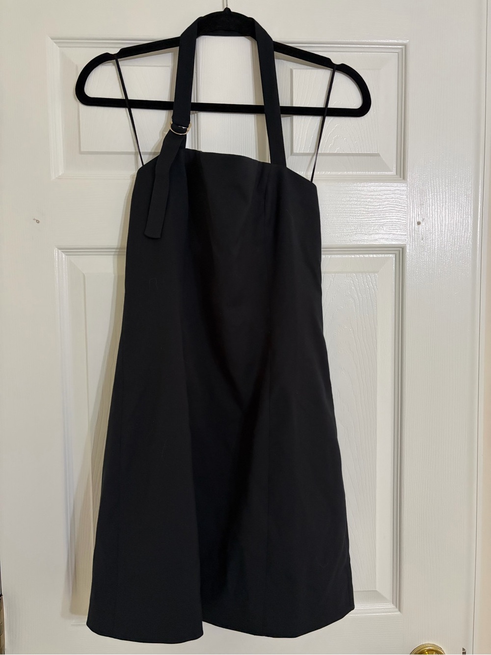 Abercrombie & Fitch Black Halter Mini Dress